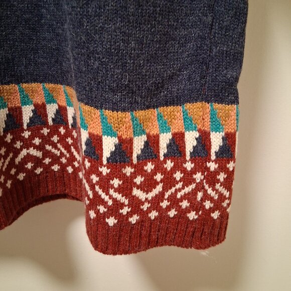 ARATTA Western look Knit Sweater Dress NWT Sample - Picture 5 of 7